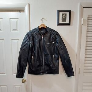 Zara Black Bomber Jacket